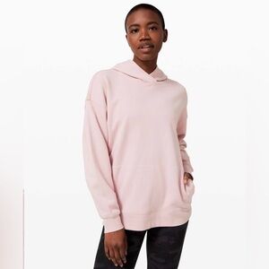Lululemon Perfectly Oversized Hoodie Porcelain Pink XS (Fits S) NWT